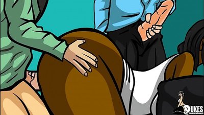 Cohors bang et geng bang porn