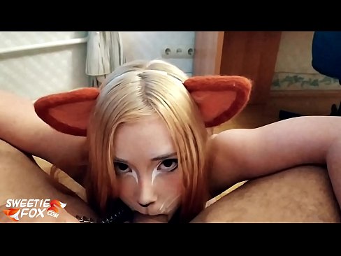 ❤️ Dick kitsune hirundo et cum in ore suo Hard porn  apud nos